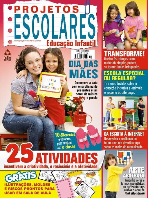 Title details for Projetos Escolares - Educação Infantil by Online Editora - Available